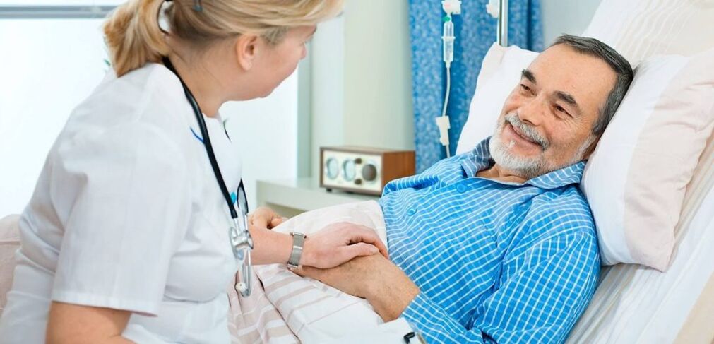 Rehabilitation of a person after replacing the knee joint