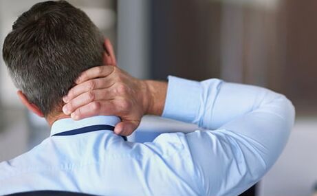Massage helps relieve tension and pain in the neck area